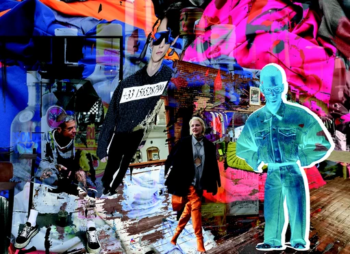 proyecto de collage digital asesoria de imagen personal cfgs en esdi
