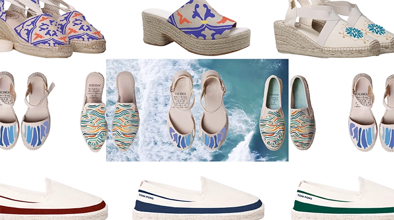 esdi x toni pons, diseño de alpargatas