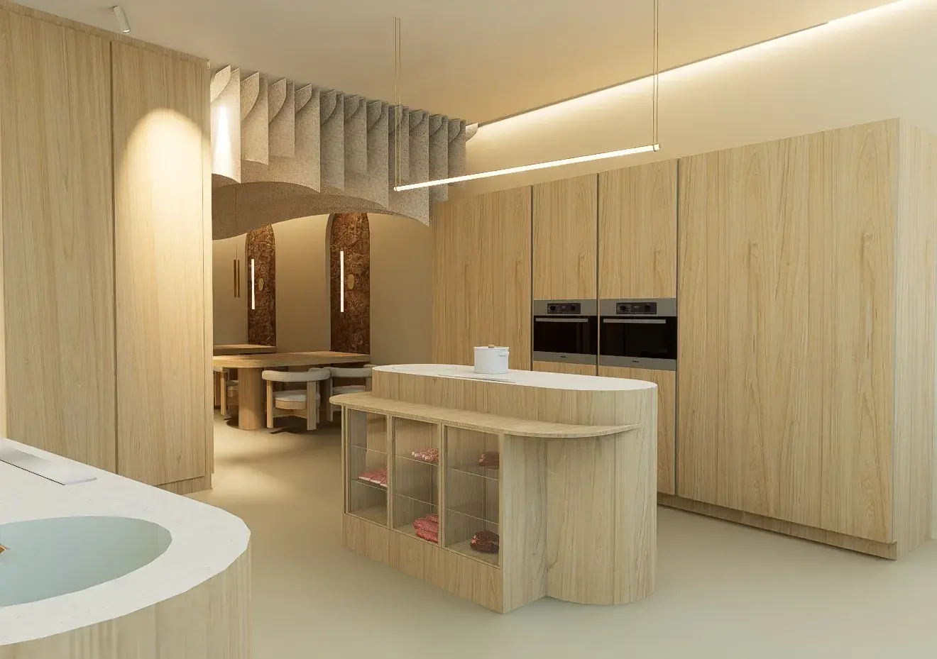 Proyecto de cocina doméstica del Grado en Diseño de Interiores de ESDI