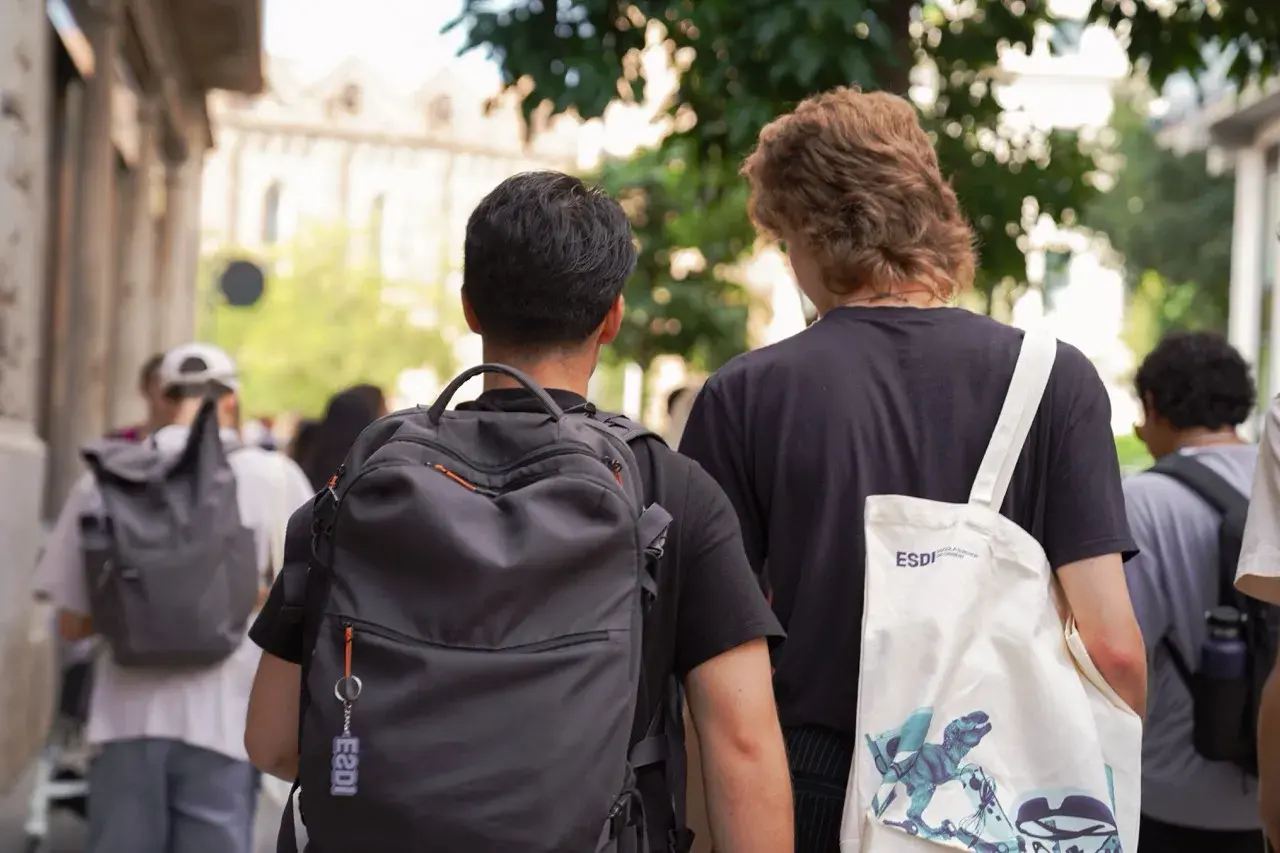 incoming students de esdi en un programa de intercambio internacional de diseño en barcelona