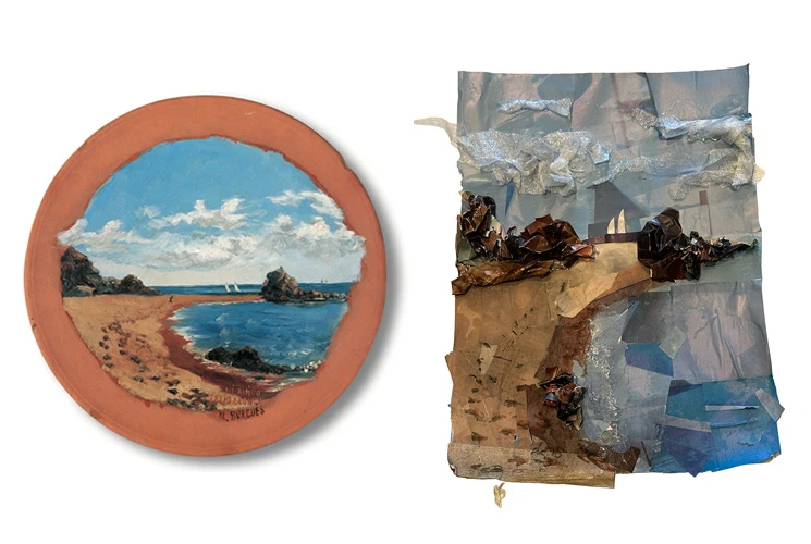 Works by ESDI students inspired by works from the Sabadell Art Museum