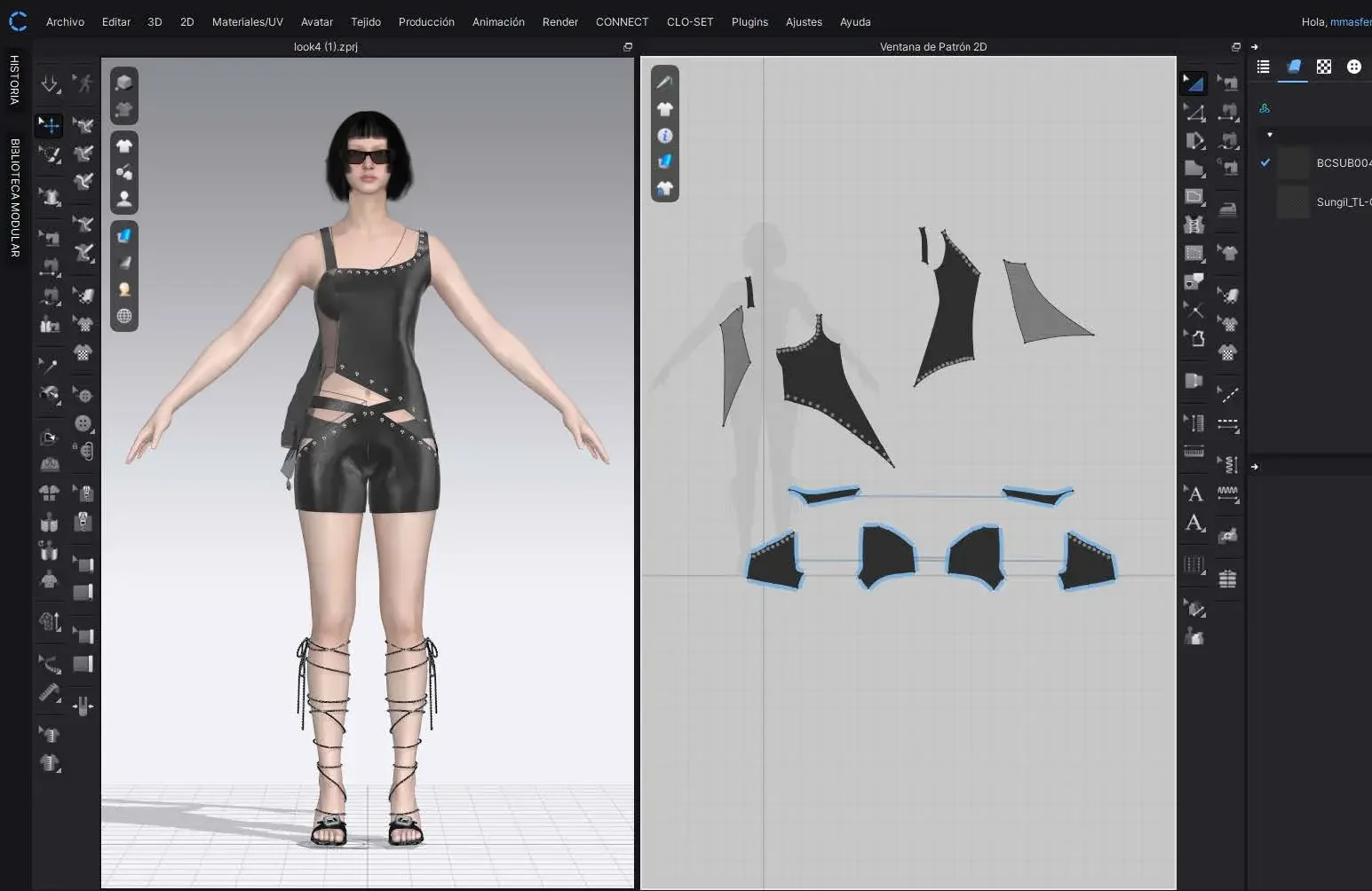 Máster ESDI en Digitalización Industrial de la Moda CLO3D y GERBER