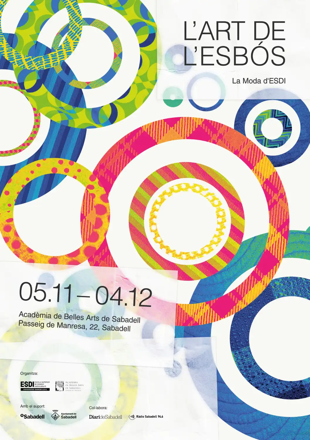 exposicion el arte del boceto de esdi en sabadell