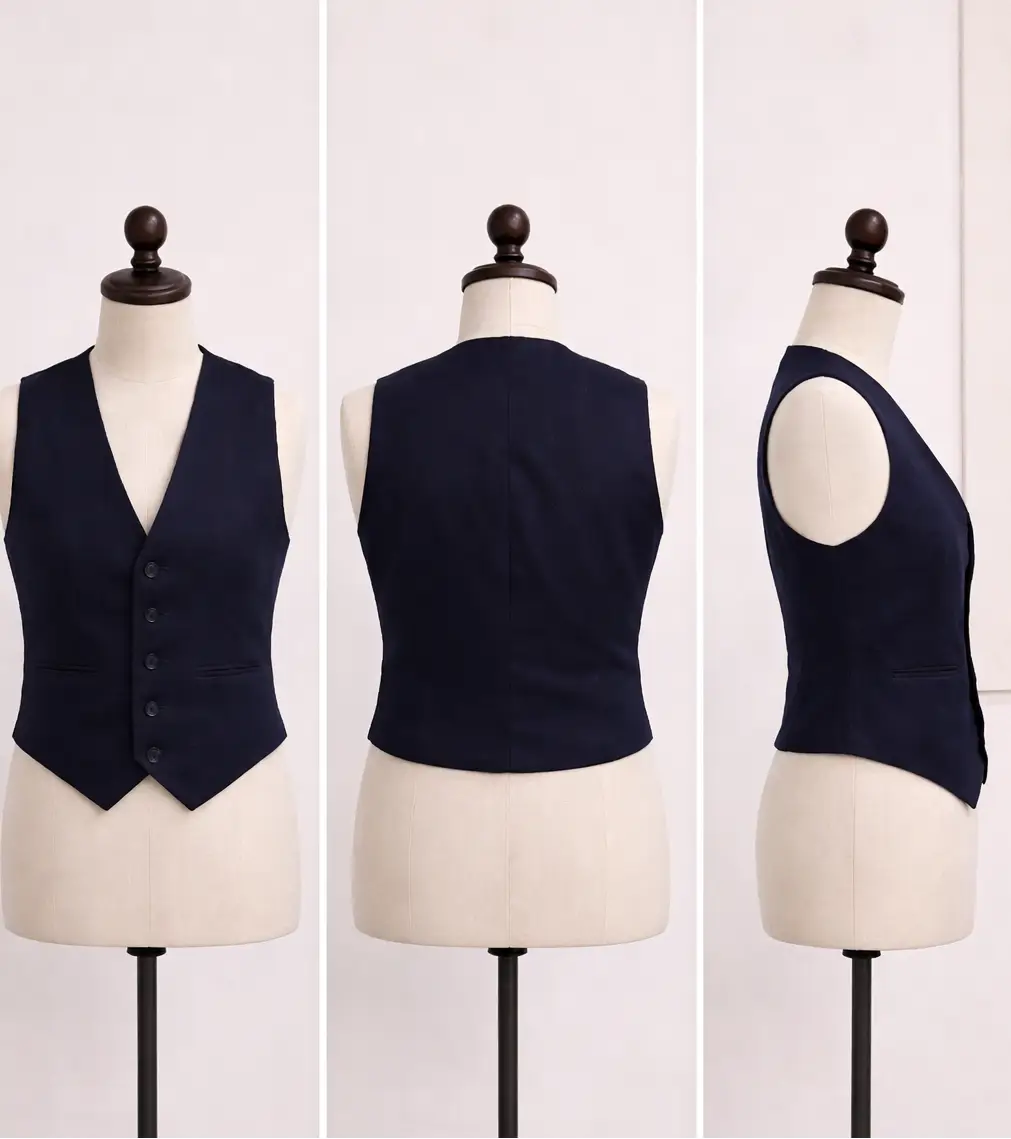 fitting de chaleco del máster en atelier de modistería de ESDI advanced education